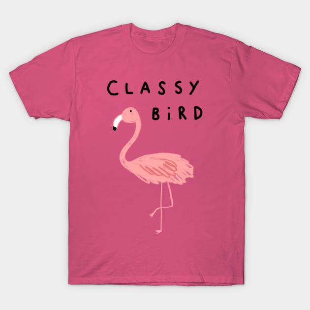 Classy Bird T-Shirt by Sophie Corrigan